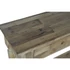 Kép 3/9 - Konzol asztal újrahasznosított fa, lucfenyő, fém 120x30x81 cm natúr