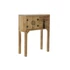 Kép 2/8 - Konzol lucfenyő, mdf 64x26x83 cm natúr, piros
