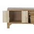Kép 4/8 - Konzol lucfenyő, mdf 64x26x83 cm natúr, piros