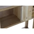Kép 7/8 - Konzol lucfenyő, mdf 96x24x79 cm natúr, piros