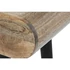 Kép 4/8 - Konzol mangófa, fém 90x35x75 cm barna, fekete