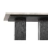 Kép 6/7 - Konzol márvány, mangófa 117x31x77 cm fehér, fekete