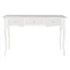 Kép 3/7 - Konzol mdf, fa 120x40x78,5 cm világosbarna, fehér