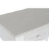 Kép 5/7 - Konzol mdf, fa 90x40x78 cm világosbarna, fehér