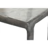 Kép 4/8 - Konzol szett márvány, alumínium 107x30x81 cm szürke S/2