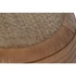 Kép 4/5 - Lábtartó bőr, rattan 50x50x30 cm barna