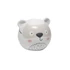 Kép 2/5 - Lámpa asztali LED-es cica porcelán 16x15x14 cm fehér