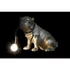 Kép 3/6 - Lámpa asztali bulldog poly 29x18,5x24 cm arany, fekete 2 féle