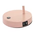 Kép 5/5 - Lámpa asztali usb fém, üveg 22x15x46 cm színes 4 féle