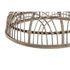 Kép 4/6 - Lámpa mennyezeti rattan 44x44x25 cm barna