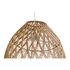 Kép 5/6 - Lámpa mennyezeti rattan 50x50x95 cm barna