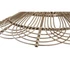 Kép 4/6 - Lámpa mennyezeti rattan 56x56x18 cm barna