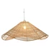Kép 2/7 - Lámpa mennyezeti rattan 64x64x34 cm világosbarna