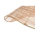 Kép 3/7 - Lámpa mennyezeti rattan 64x64x34 cm világosbarna