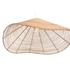 Kép 4/7 - Lámpa mennyezeti rattan 64x64x34 cm világosbarna
