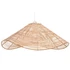 Kép 7/7 - Lámpa mennyezeti rattan 64x64x34 cm világosbarna