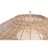 Kép 3/6 - Lámpa mennyezeti rattan 80x80x25 cm barna