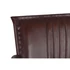 Kép 4/8 - Pad fém, bőr, fa 127x70x74 cm barna, fekete