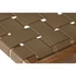 Kép 4/7 - Pad teakfa, bőr 140x59x89 cm bézs