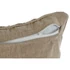 Kép 5/5 - Párna hímzett pamut 50x15x50 cm bézs