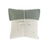 Kép 3/7 - Párna textil, poliuretán 45x10x45 cm menta, fehér