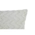Kép 4/4 - Párna zigzag poliészter 45x10x45 cm fehér