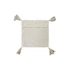Kép 4/4 - Párnahuzat bojtos pamut 45x3x45 cm bézs