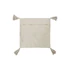 Kép 4/6 - Párnahuzat bojtos pamut 60x3x60 cm bézs