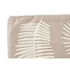 Kép 3/7 - Párnahuzat leveles pamut 60x1x40 cm barna