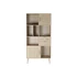 Kép 7/7 - Polc császárfa, mdf 90x37x189 cm natúr