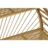 Kép 4/5 - Polc falra bambusz 92x19x92 cm barna
