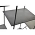 Kép 4/6 - Polc fém 155x43x162 cm fekete