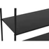 Kép 3/5 - Polc fém 80x30x175 cm fekete