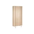 Kép 9/9 - Polc gumifa, rattan 88x36x180 cm natúr