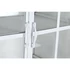 Kép 4/9 - Polc mangófa, fém 170x45x200 cm fehér, fekete