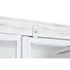 Kép 6/9 - Polc mangófa, fém 170x45x200 cm fehér, fekete