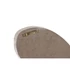 Kép 4/4 - Polc pillangó mdf 40x10x30 cm natúr, fehér 2 féle