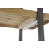 Kép 5/6 - Polc újrahasznosítottfa, lucfenyő, fém 160x37x180 cm barna, fekete