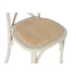 Kép 3/7 - Szék fa, rattan 44x42x88 cm fehér