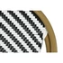 Kép 6/8 - Szék fém, rattan 47x47x88 cm színes