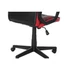 Kép 5/8 - Szék gamer kerekes poliuretán, fém 61x62x117 cm fekete, piros