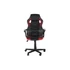 Kép 8/8 - Szék gamer kerekes poliuretán, fém 61x62x117 cm fekete, piros