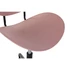 Kép 3/8 - Szék kerekes polipropilén, fém 51x46x86 cm pink, fekete