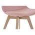 Kép 5/7 - Szék polipropilén, bükkfa 48x55x82 cm pink