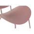 Kép 3/6 - Szék polipropilén, fém 50x55x79,5 cm pink