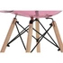Kép 7/7 - Szék pvc, nyírfa 44x46x81 cm pink, natúr