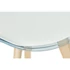 Kép 6/8 - Szék pvc, nyírfa 54x47x81 cm színes