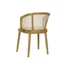 Kép 4/8 - Szék szilfa, rattan 50x48x79 cm barna, bézs