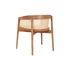 Kép 7/7 - Szék szilfa, rattan 52x48x71 cm barna, bézs