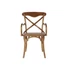 Kép 6/7 - Szék szilfa, rattan 55x47x92 cm barna